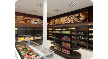 Продуктовый минимаркет при хлебозаводе (г. Краснодар) - фото 7
